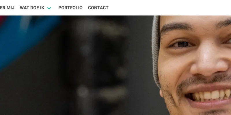 Maxim van Someren website voor portfolio, zichtbaarheid en boekingen – Website