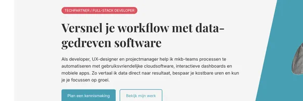 Persoonlijke portfolio – Pim Musch